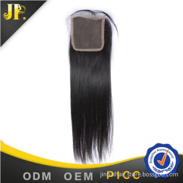 100% human virgin hair wavy lace closure handmade strong weft